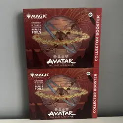 Magic The Gathering Avatar The Last Airbender Collector Booster Target Lot Of 2 - Image 1