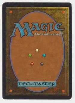 Signed Burrowing LP Revised Edition Artist Mark Poole 1994 MTG Magic Vintage! - Image 2