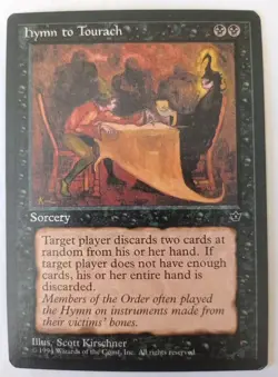 FALLEN EMPIRE 1994 - NM - HYMN TO TOURACH - MAGIC GATHERING MTG - - Image 1