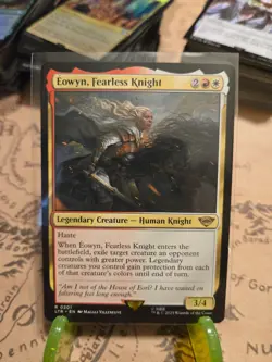 MTG Eowyn, Fearless Knight the Lord of the Rings Regular Rare NM - Image 1