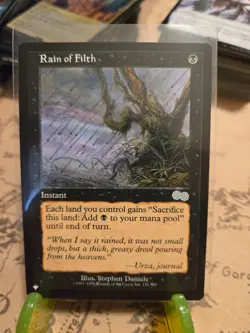 MTG Mystery Booster/The List Urza's Saga Rain of Filth Regular Uncommon NM - Image 1