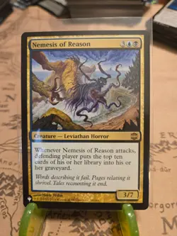 MTG Nemesis of Reason The List Reprints Regular Rare NM - Image 1