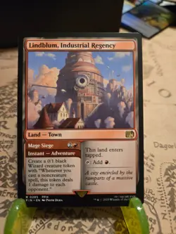 MTG Lindblum, Industrial Regency Final Fantasy Regular Rare NM - Image 1