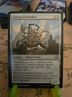 MTG Glaring Fleshraker Modern Horizons 3 Regular Uncommon NM - Image 1