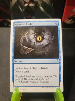 MTG Gitaxian Probe (White Border) Mystery Booster 2 Regular Common NM - Image 1