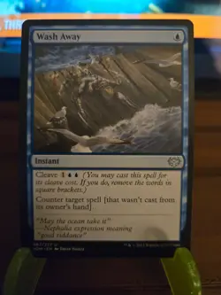 MTG Wash Away Innistrad Crimson Vow Regular Uncommon NM - Image 1