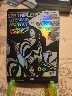 MTG Sen Triplets Secret Lair Drop Foil Mythic NM - Image 1