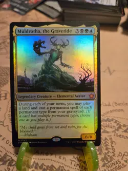 MTG Muldrotha, the Gravetide Foundations Foil Mythic NM - Image 1
