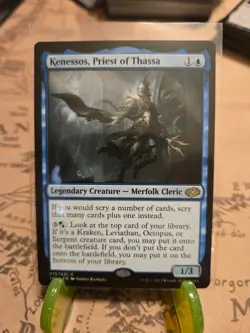 MTG Kenessos, Priest of Thassa Jumpstart 2022 Regular Rare NM - Image 1