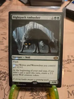 MTG Nightpack Ambusher Jumpstart 2022 Regular Rare NM - Image 1