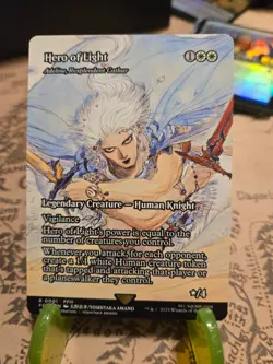 MTG Hero of Light Adeline, Resplendent Cathar FF Through the Ages Regular NM - Image 1