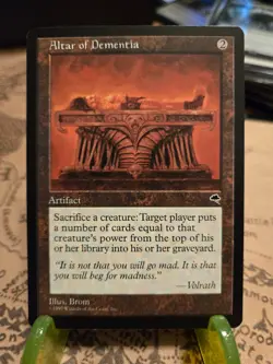 MTG Altar of Dementia Tempest Regular Rare NM - Image 1