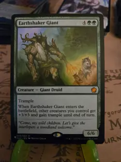MTG Earthshaker Giant Mystery Booster/The List Game Night 2019 Regular Mythic NM - Image 1