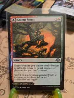 MTG Stump Stomp Modern Horizons 3 Regular Uncommon NM - Image 1