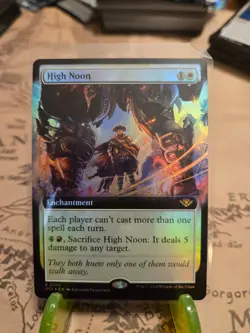 MTG High Noon Outlaws of Thunder Junction Extended Art Foil Rare NM - Image 1