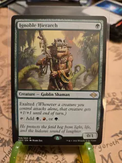 MTG Ignoble Hierarch Modern Horizons 2 Regular Rare NM - Image 1
