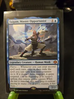 MTG Taigam, Master Opportunist Tarkir: Dragonstorm Regular Mythic NM - Image 1