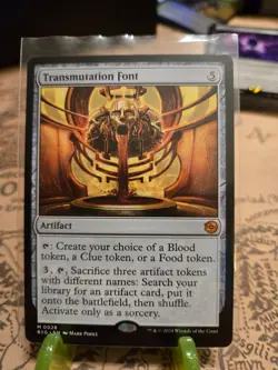 MTG Transmutation Font Outlaws of Thunder Junction the Big Score Regular Myth NM - Image 1