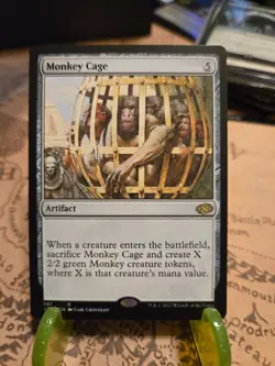 MTG Monkey Cage Jumpstart 2022 Regular Rare NM - Image 1