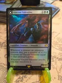 MTG Vincent Valentine Final Fantasy Foil Rare NM - Image 1