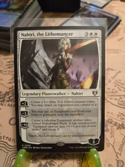 MTG Nahiri, the Lithomancer Commander Masters Regular Rare NM - Image 1