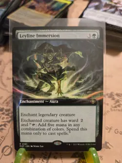 MTG Leyline Immersion March of the Machine The Aftermath Extended Art Regular NM - Image 1