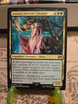 MTG Jenova, Ancient Calamity Final Fantasy Regular Rare NM - Image 1