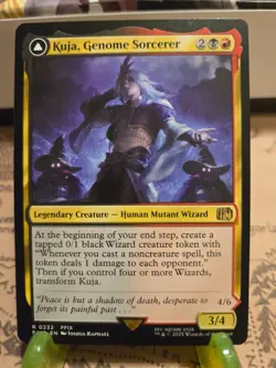 MTG Kuja, Genome Sorcerer Final Fantasy Regular Rare NM - Image 1