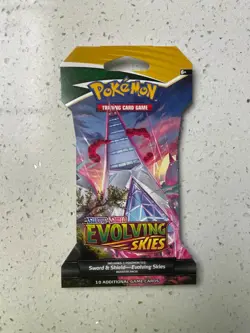 Pokemon Evolving Skies Sleeved Booster Pack Factory Sealed - Image 1