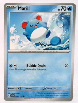 Pokemon Marill Card 044/193 Paldea Evolved - Image 1