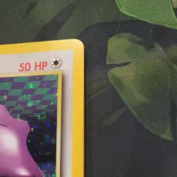 1999 Pokemon TCG Fossil Ditto 1st Edition Holo Rare 3/62 LP - Image 3