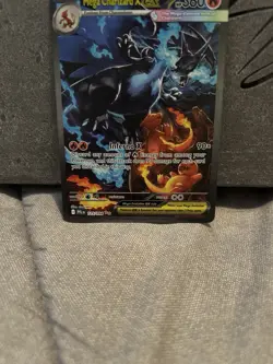 Mega Charizard X EX SIR 125/094 Phantasmal Flames Pokemon TCG - MINT Pack Fresh - Image 4