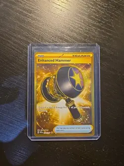 Pokemon Twilight Masquerade Enhanced Hammer 224/167 Gold Hyper Rare NM - Image 1