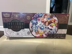 Pokemon TCG Holiday Advent Calendar 2025 Box - Factory Sealed - Image 1