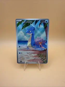 Pokemon TCG Destined Rivals Misty's Lapras 194/182 NM Illustration Rare Holo - Image 1