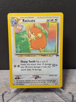 Pokemon TCG Raticate 6/18 - Southern Islands 2001 Promo - Vintage WOTC - Image 2