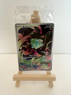2025 Pokemon Mega Evolution Bulbasaur SEALED STAMPED Promo 133/132 - Image 1