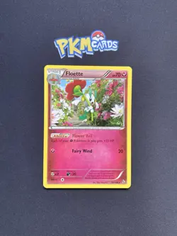 Pokemon TCG Floette Flashfire 64/106 Regular Rare LP. - Image 1