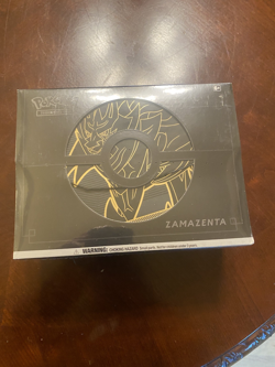 Pokemon TCG Sword & Shield Zamazenta ETB Elite Trainer Box PLUS New/Sealed - Image 1