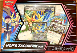 (1x) Pokemon TCG Journey Together - Hop's Zacian EX Box New Factory-Sealed! - Image 2