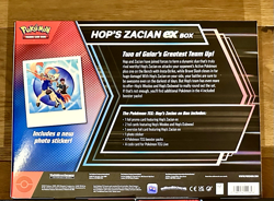 (1x) Pokemon TCG Journey Together - Hop's Zacian EX Box New Factory-Sealed! - Image 4