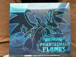 Pokemon TCG Mega Evolution Phantasmal Flames Elite Trainer Box ETB NEW/Sealed - Image 1