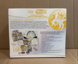 Pokemon Sword & Shield Brilliant Stars Pokemon Center Elite Trainer Box Sealed 820650850066 - Image 2