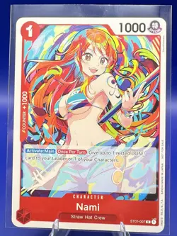 Nami (2025 New Year Event) - One Piece Promotion Cards (ST01-007) - OPTCG - Image 1