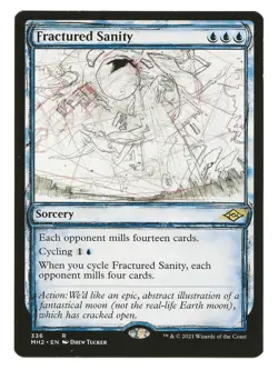Fractured Sanity MTG Sorcery Card Modern Horizons 2 1x NM Magic the Gathering - Image 1