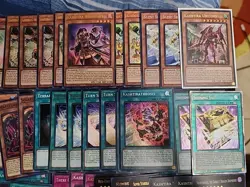 Yugioh 51 Card Shining Sarcophagus Kashtira Deck Core Unicorn Silent Swordsman - Image 2