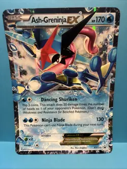 Ash-Greninja EX - (XY Black Star Promos) XY133 Jumbo Cards Holo - Image 1