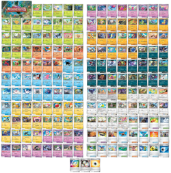 Pokemon PALDEA EVOLVED - Complete Common Uncommon Rare base Set 176 Cards Total - Image 1