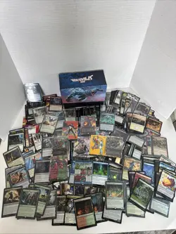 Magic the Gathering Marvel's Spider-Man Huge CARD LOT Cards, Empty Box - Image 1