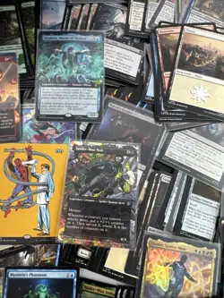 Magic the Gathering Marvel's Spider-Man Huge CARD LOT Cards, Empty Box - Image 4
